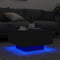 vidaXL - Salontafel - met - LED-verlichting - 55x55x31 - cm - zwart