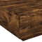 vidaXL - Salontafel - met - LED-verlichting - 80x80x31 - cm - gerookt - eikenkleurig