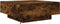 vidaXL - Salontafel - met - LED-verlichting - 80x80x31 - cm - gerookt - eikenkleurig