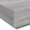 vidaXL - Salontafel - met - LED-verlichting - 80x80x31 - cm - grijs - sonoma - eiken