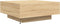 vidaXL - Salontafel - met - LED-verlichting - 80x80x31 - cm - sonoma - eikenkleurig
