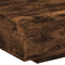 vidaXL - Salontafel - met - LED-verlichting - 85x55x31 - cm - gerookt - eikenkleurig