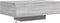 vidaXL - Salontafel - met - LED-verlichting - 85x55x31 - cm - grijs - sonoma - eiken