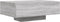 vidaXL - Salontafel - met - LED-verlichting - 85x55x31 - cm - grijs - sonoma - eiken