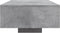 vidaXL - Salontafel - met - LED-verlichting - 85x55x31 - cm - betongrijs