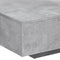 vidaXL - Salontafel - met - LED-verlichting - 85x55x31 - cm - betongrijs