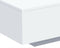 vidaXL - Salontafel - met - LED-verlichting - 85x55x31 - cm - wit