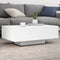 vidaXL - Salontafel - met - LED-verlichting - 85x55x31 - cm - wit