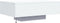 vidaXL - Salontafel - met - LED-verlichting - 85x55x31 - cm - wit