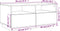 vidaXL - Salontafel - met - LED-verlichting - 90x49x40 - cm - bruin - eikenkleur