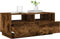 vidaXL - Salontafel - met - LED-verlichting - 90x49x40 - cm - gerookt - eikenkleurig