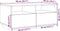 vidaXL - Salontafel - met - LED-verlichting - 90x49x40 - cm - gerookt - eikenkleurig