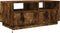 vidaXL - Salontafel - met - LED-verlichting - 90x49x40 - cm - gerookt - eikenkleurig