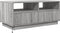 vidaXL - Salontafel - met - LED-verlichting - 90x49x40 - cm - grijs - sonoma - eiken