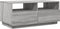 vidaXL - Salontafel - met - LED-verlichting - 90x49x40 - cm - grijs - sonoma - eiken