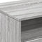 vidaXL - Salontafel - met - LED-verlichting - 90x49x40 - cm - grijs - sonoma - eiken