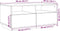 vidaXL - Salontafel - met - LED-verlichting - 90x49x40 - cm - sonoma - eikenkleurig