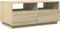vidaXL - Salontafel - met - LED-verlichting - 90x49x40 - cm - sonoma - eikenkleurig