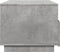 vidaXL - Salontafel - met - LED-verlichting - 90x49x40 - cm - betongrijs