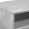 vidaXL - Salontafel - met - LED-verlichting - 90x49x40 - cm - betongrijs