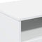 vidaXL - Salontafel - met - LED-verlichting - 90x49x40 - cm - wit