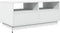 vidaXL - Salontafel - met - LED-verlichting - 90x49x40 - cm - wit