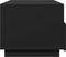 vidaXL - Salontafel - met - LED-verlichting - 90x49x40 - cm - zwart