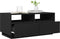 vidaXL - Salontafel - met - LED-verlichting - 90x49x40 - cm - zwart