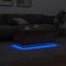 vidaXL - Salontafel - met - LED-verlichting - 90x50x40 - cm - bruin - eikenkleur