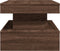 vidaXL - Salontafel - met - LED-verlichting - 90x50x40 - cm - bruin - eikenkleur