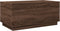 vidaXL - Salontafel - met - LED-verlichting - 90x50x40 - cm - bruin - eikenkleur