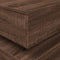 vidaXL - Salontafel - met - LED-verlichting - 90x50x40 - cm - bruin - eikenkleur