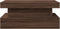 vidaXL - Salontafel - met - LED-verlichting - 90x50x40 - cm - bruin - eikenkleur