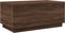 vidaXL - Salontafel - met - LED-verlichting - 90x50x40 - cm - bruin - eikenkleur