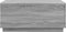 vidaXL - Salontafel - met - LED-verlichting - 90x50x40 - cm - grijs - sonoma - eiken