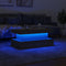vidaXL - Salontafel - met - LED-verlichting - 90x50x40 - cm - sonoma - eikenkleurig