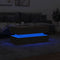 vidaXL - Salontafel - met - LED-verlichting - 90x50x40 - cm - sonoma - eikenkleurig