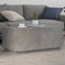 vidaXL - Salontafel - met - LED-verlichting - 90x50x40 - cm - betongrijs