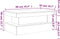 vidaXL - Salontafel - met - LED-verlichting - 90x50x40 - cm - betongrijs