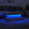 vidaXL - Salontafel - met - LED-verlichting - 90x50x40 - cm - betongrijs