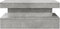 vidaXL - Salontafel - met - LED-verlichting - 90x50x40 - cm - betongrijs