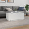 vidaXL - Salontafel - met - LED-verlichting - 90x50x40 - cm - wit
