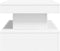 vidaXL - Salontafel - met - LED-verlichting - 90x50x40 - cm - wit
