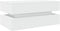 vidaXL - Salontafel - met - LED-verlichting - 90x50x40 - cm - wit
