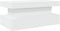 vidaXL - Salontafel - met - LED-verlichting - 90x50x40 - cm - wit
