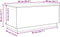 vidaXL - Salontafel - met - LED-verlichting - 90x50x40 - cm - zwart - eiken