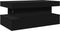 vidaXL - Salontafel - met - LED-verlichting - 90x50x40 - cm - zwart