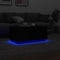 vidaXL - Salontafel - met - LED-verlichting - 90x50x40 - cm - zwart