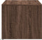 vidaXL - Salontafel - met - LED-verlichting - bewerkt - hout - bruin - eikenkleur