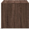 vidaXL - Salontafel - met - LED-verlichting - bewerkt - hout - bruin - eikenkleur
